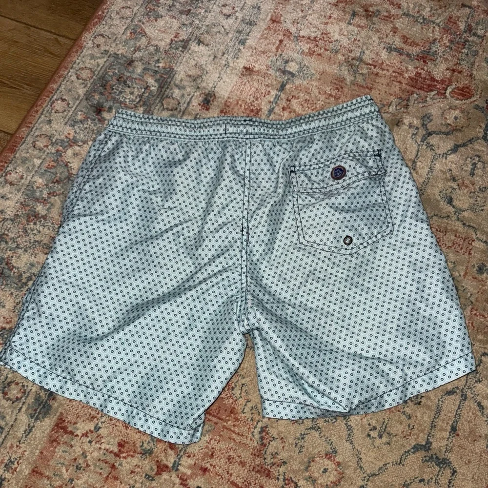 Mr.Swim Blue Swim Trunks Board Shorts,‎ size Small